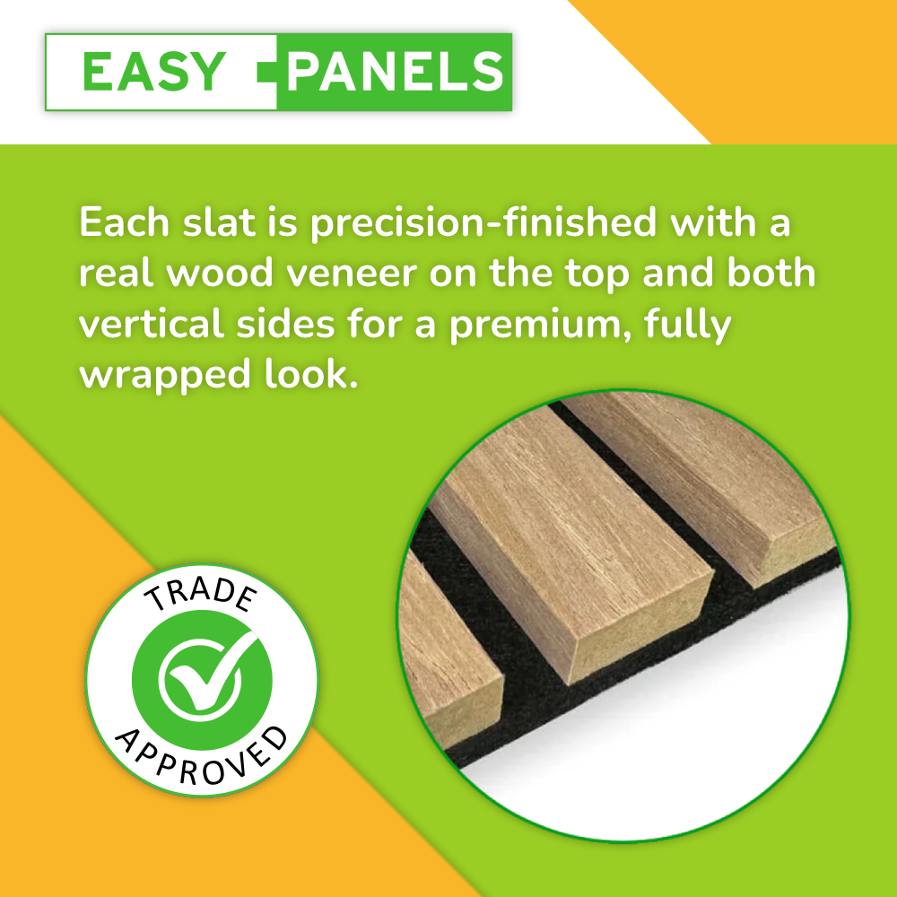 Walnut Acoustic Wall Panel