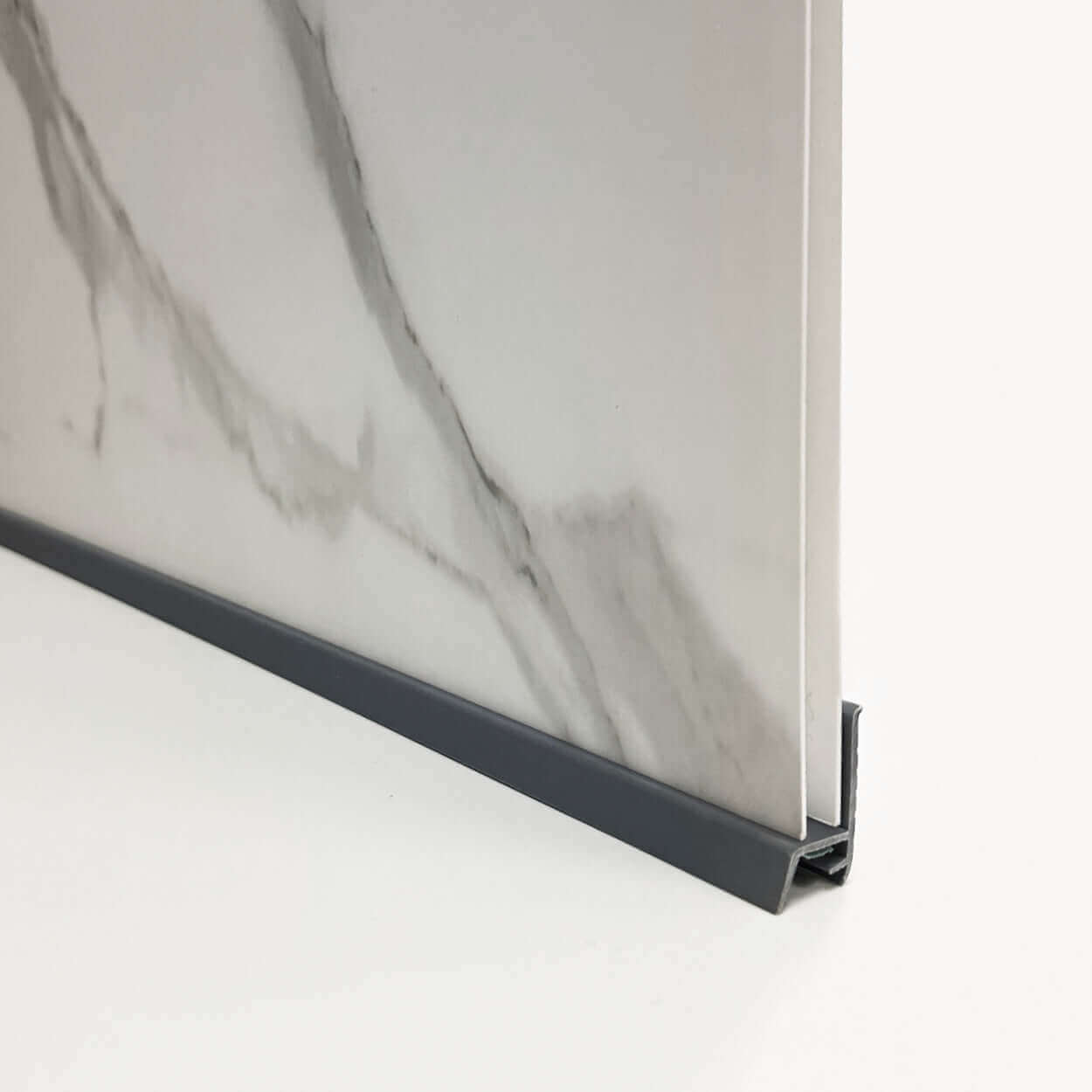 Grey EasySeal™ Shower Tray & Bath Trim (2.4M)