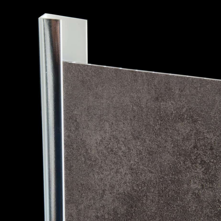 5mm Chrome End Cap Trim