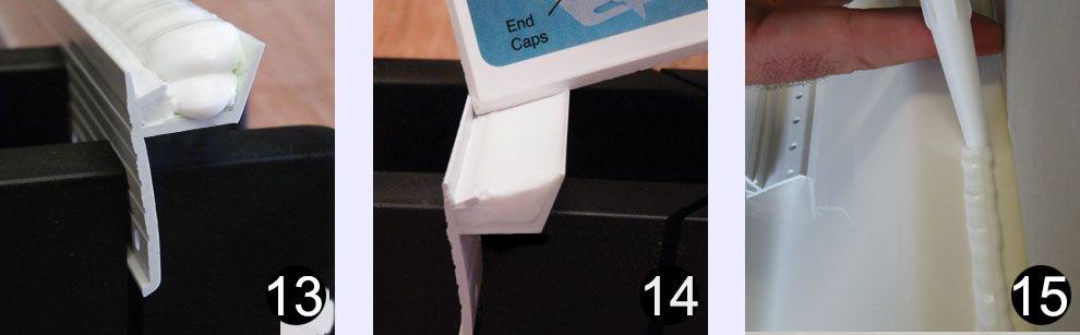 White EasySeal™ Shower Tray & Bath Trim (2.4M)