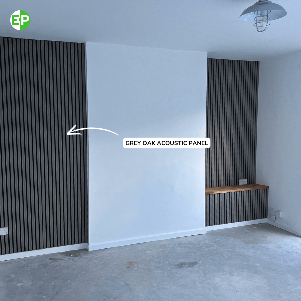Grey Oak Acoustic Wall Panel
