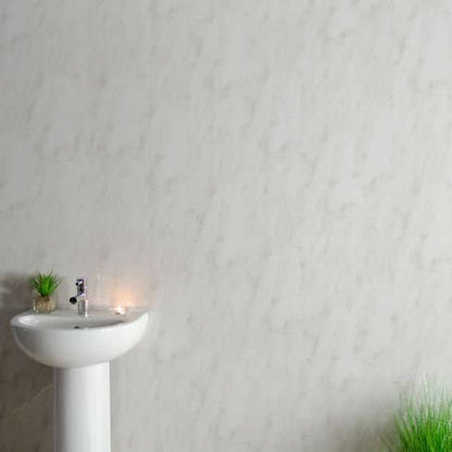 10mm Lightning Marble Gloss Shower Panel 1M x 2.4M