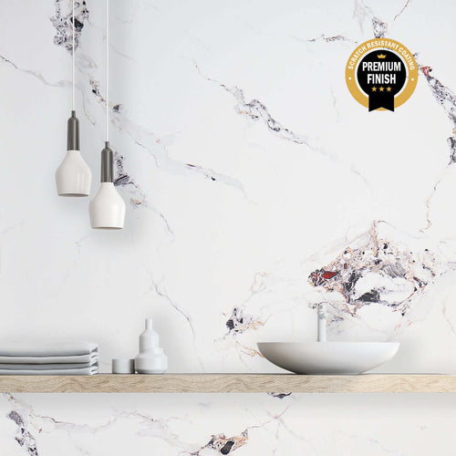10mm Oro Gold Marble Ultra Matt Shower Panel 1M x 2.4M