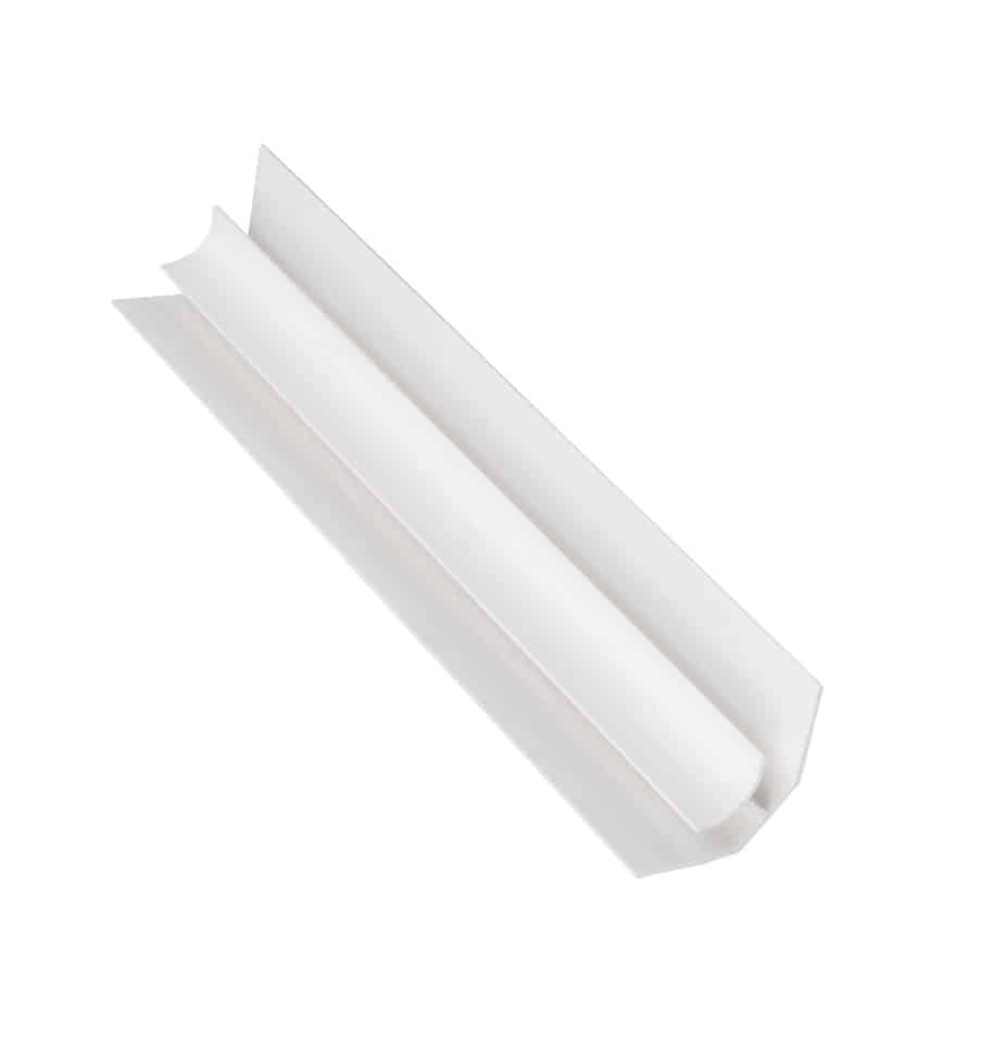 10mm White Internal Corner Trim