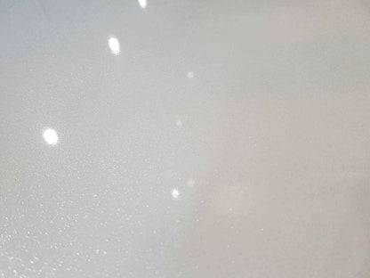 10mm White Shimmer Gloss Shower Panel 1M x 2.4M