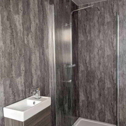 10mm Polished Concrete Matt Shower Panel 1M x 2.4M