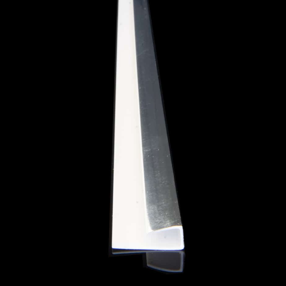 8mm Chrome End Cap Trim