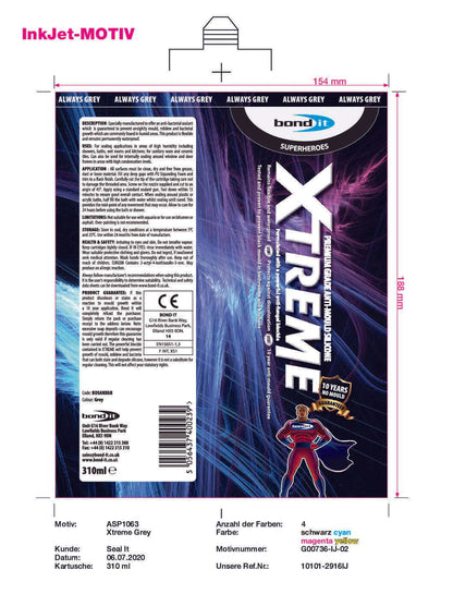 Xtreme Anti-Mould Bathroom Sealant - White