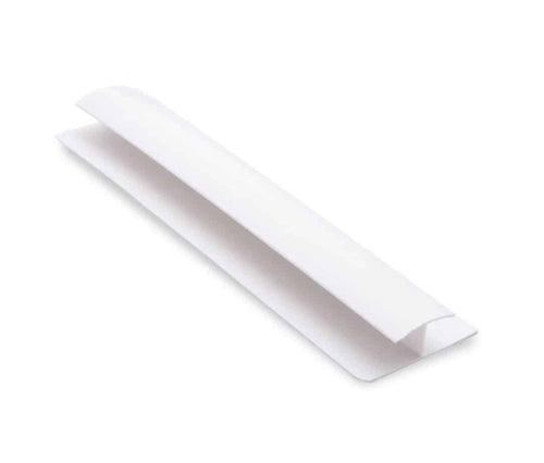 8mm White H Trim