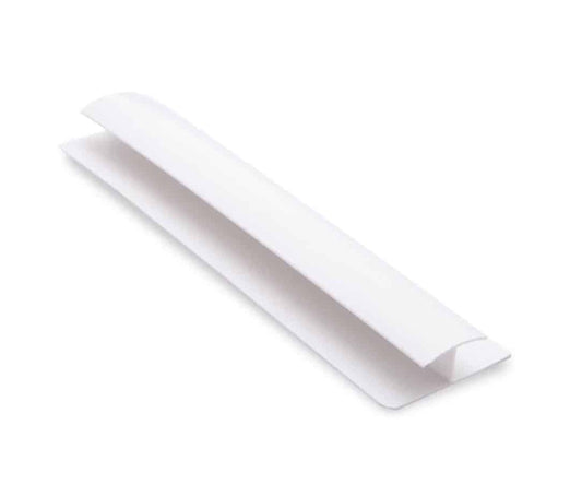 8mm White H Trim