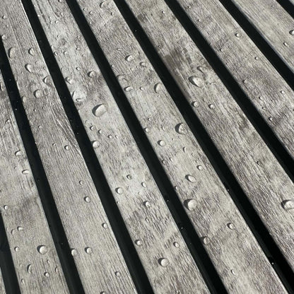 Weathered Grey AquaGuard Slat Wall Panel (Pack of 2)