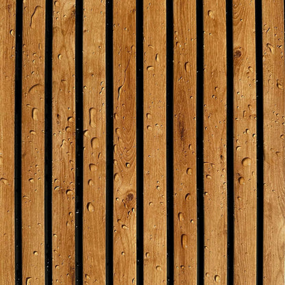 Natural Oak AquaGuard Slat Wall Panel (Pack of 2)