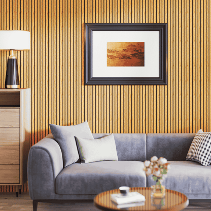 Natural Oak AquaGuard Slat Wall Panel (Pack of 2)