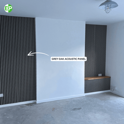 Grey Oak Acoustic Wall Panel