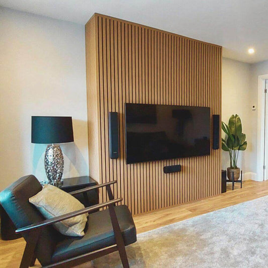 Natural Oak Acoustic Wall Panel