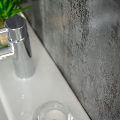 8mm Polished Concrete Bathroom Wall Panel 2.6M